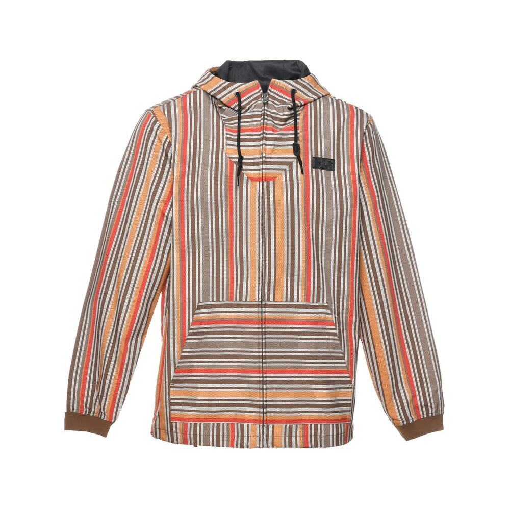 The North Face Striped Zip Up Hoodies Men's Size Small